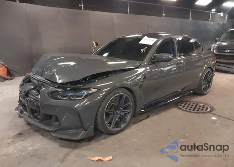 2023 BMW M3 Competition xDrive z USA, uszkodzony, nr VIN WBS43AY08PFP63435